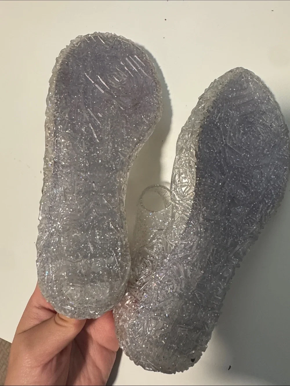 Girls' Glitter Mary Jane Dress Shoes - Silver